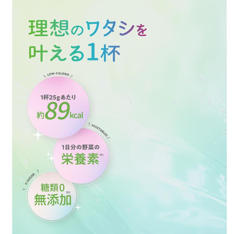 理想のワタシを叶える１杯